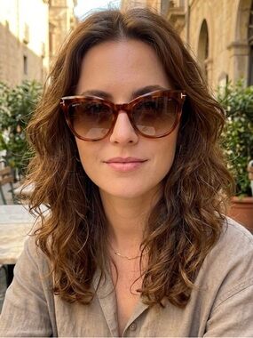 Fossil "Stellah" Cat Eye Sunglasses